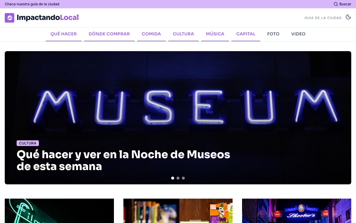 Captura de Impactando Local